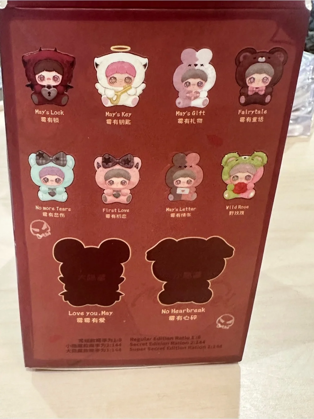 Maymei May I Love You Confirmed No More Tears Opened Blind Box